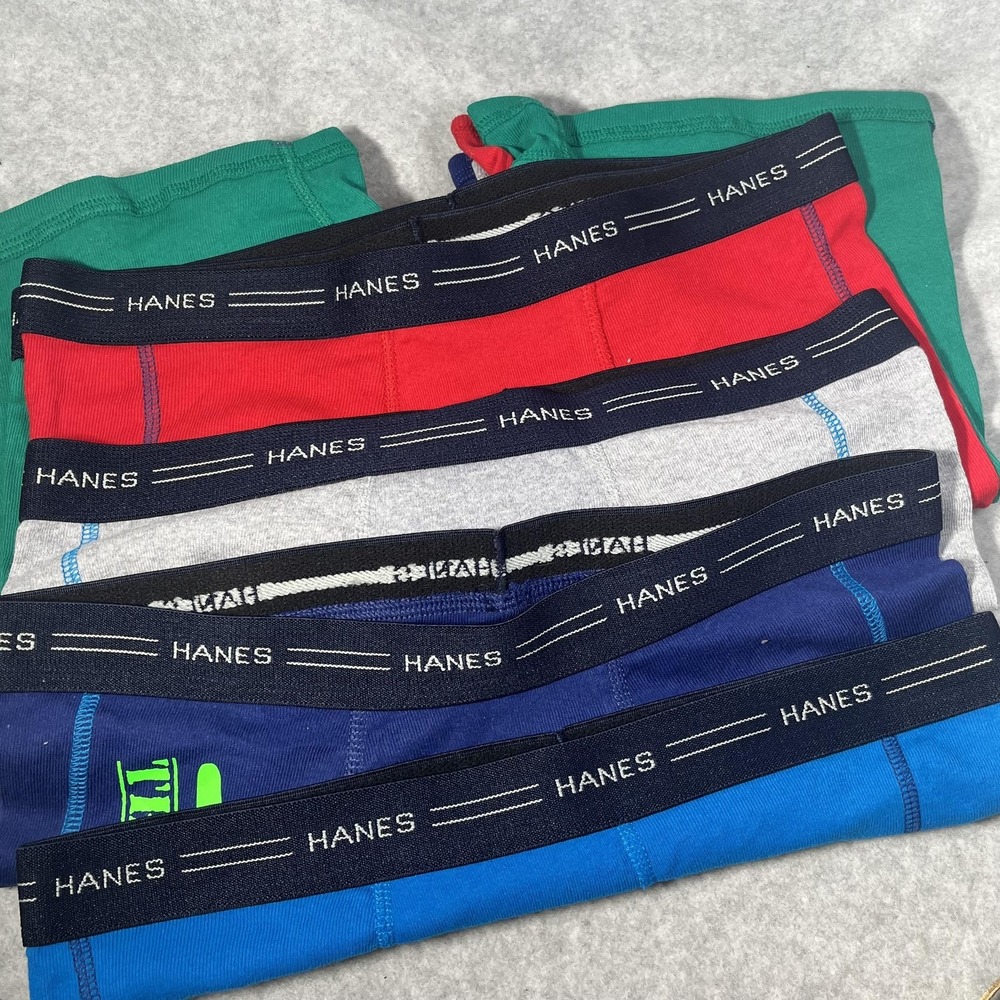Hanes Boxer Briefs Mens Large Adult Funny Novelty Underwear‎ Lot of 5 Sexy Humor